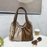 Fedni Handbag- Biege & Brown