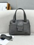 Ladies Mini Official Leather Bags- Grey