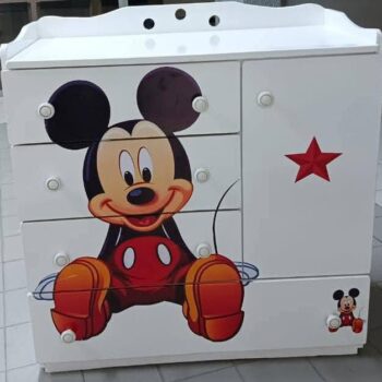 Baby Chest of Drawers (girl theme)