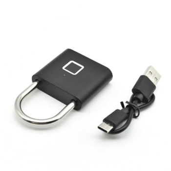 Smart Fingerprint Padlock-Black
