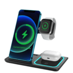  3-in-1 wireless charging station for iPhone, AirPods, and iWatch 