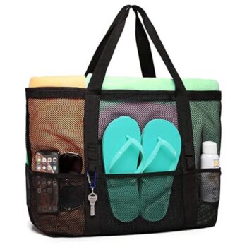 Portable Mesh Beach Bag