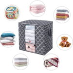 90 L Large storage Bags Foldable Closet Organizer