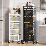 5 Layer Metal Kitchen Trolley Cart
