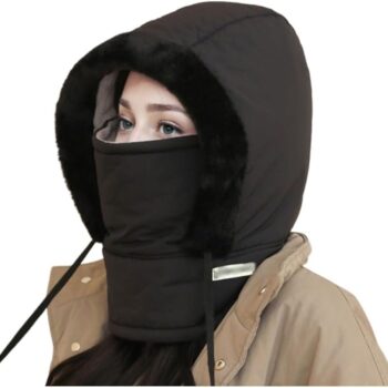 Windproof Balaclava Ski Mask with Hat