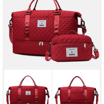 Fashion Travel 2 in 1 Large Capacity Folding Travel Duffel Bag