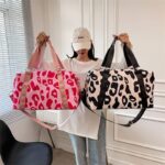 Leopard Print Duffel Bag