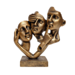 Silence is Gold Statue