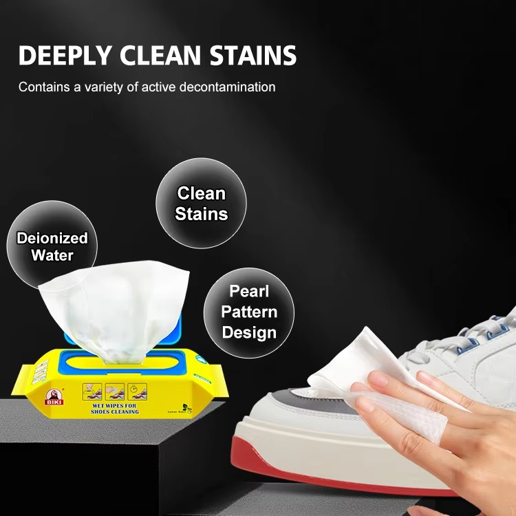 Disposable Sneaker Shoes Wet Wipes3